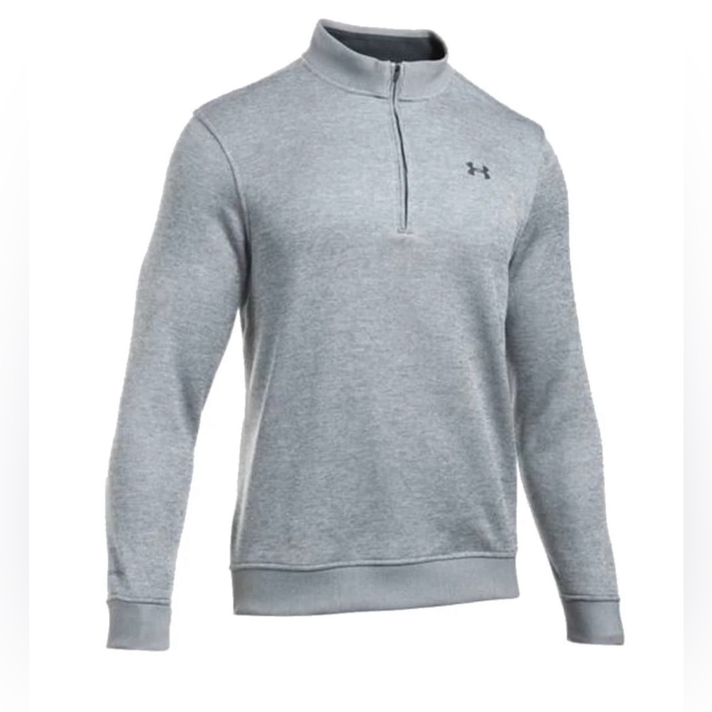 Under Armour Storm 1/4 Zip Pullover Sweater Fleece Gray Men’s Large NWT
